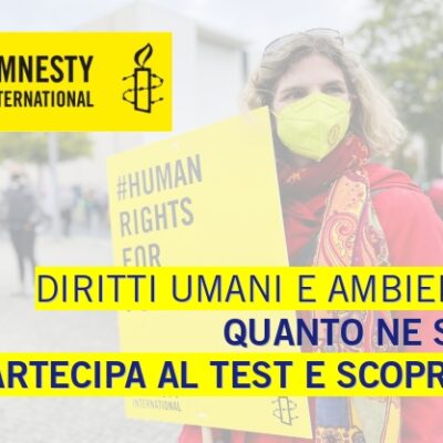 Amnesty International e Diritti Ambientali